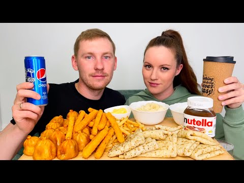 Видео: МУКБАНГ ЖАРЕНЫЕ ХИНКАЛИ НАГГЕТСЫ БЛИНЫ НУТЕЛЛА MUKBANG FRIED KHINKALI NUGGETS PANCAKES NUTELLA