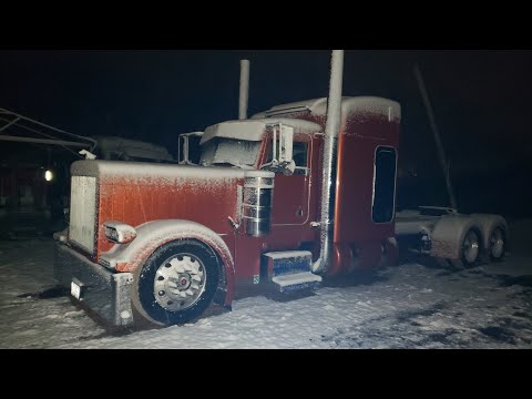 Видео: Холодный старт. замёрзла воздушная система. вновь комбайн.  cold start.