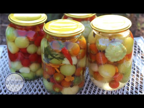 Видео: Маринованный физалис с помидорами черри на зиму.