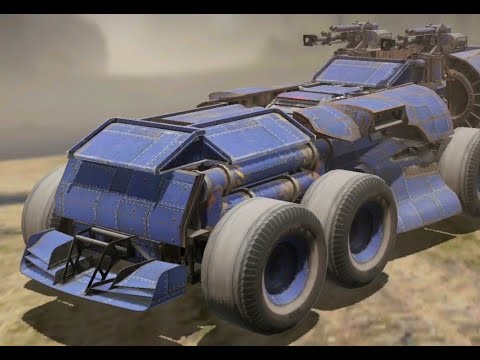 Видео: Crossout mobile Полная сборка крафта на 6800. Кабина "Рык".