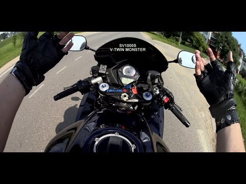 Видео: SUZUKI SV1000S, обзор от владельца.
