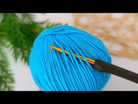 Видео: Откройте для себя магию вязания крючком. Простой, но красивый шов. новое вязание крючком