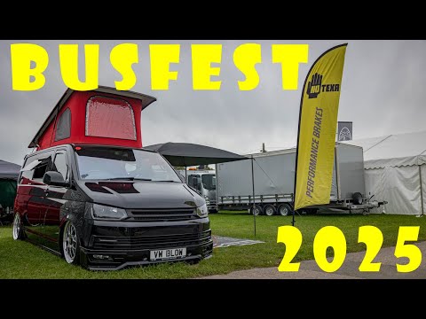 Видео: 🚐 Воскресное шоу Busfest 2025 | VW Vans, классика и многое другое | West Mid Dubs