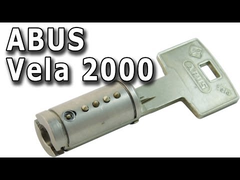 Видео: ABUS Vela 2000MX - модульный немецкий цилиндр в нашей стране.
