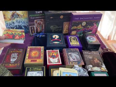 Видео: Моя коллекция колод Таро  ч.4 💙 My Tarot deck collection.