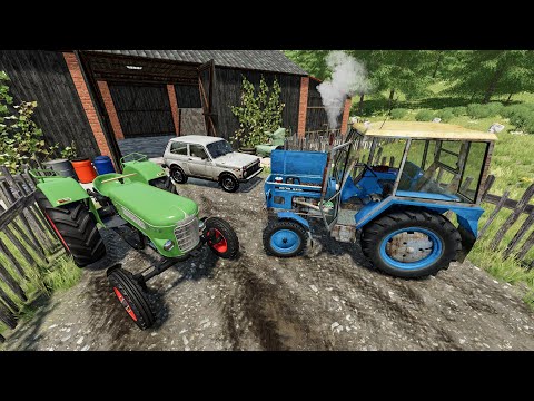 Видео: Старые тракторы запускаются впервые за 20 лет | Farming Simulator 22
