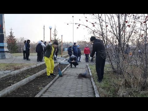 Видео: Абай облысында бір күнде 1 тонна қоқыс жиналды