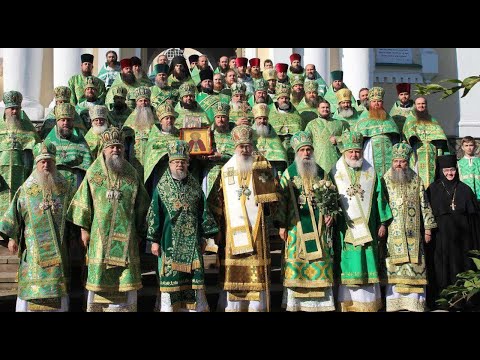 Видео: Богослужение в Богоявленском Кременецком женском монастыре – день памяти преподобного Сергея