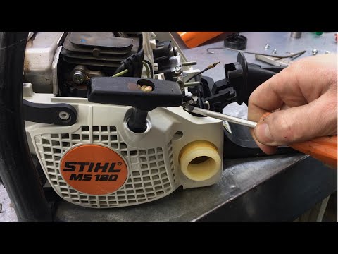 Видео: Полная сборка MS180. Как собрать бензопилу. Ремонт Stihl MS180/170. Капитальный ремонт бензопилы.