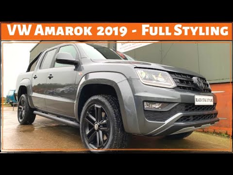 Видео: МОДЫ VW Amarok V6 4 Motion! — Покраска в чёрный хром, чёрные литые диски и тормозные суппорты
