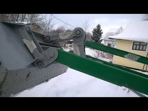 Видео: Минипогрузчик. Стрела и повторитель