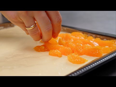 Видео: Все думали, что я купил его в пекарне. Рецепт мандаринового торта со сметаной