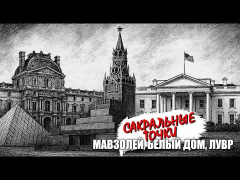 Видео: Сакральные точки - Мавзолей, Лувр и Белый дом