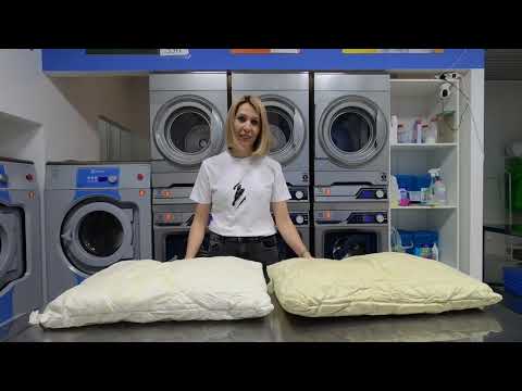 Видео: Как постирать подушку