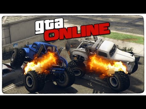 Видео: УБОЙНАЯ МИССИЯ С МОНСТР-ТРАКОМ! ● GTA ONLINE #393
