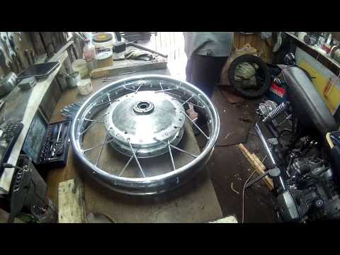 Видео: 💥Переспицовка Урал, Днепр колеса на обод ИЖ