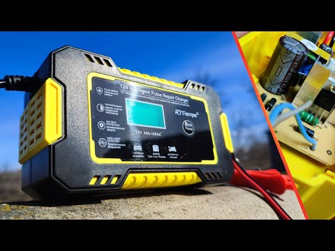 Видео: 💥ТОП зарядное устройство для АВТОМОБИЛЬНОГО АКБ с Алиэкспресс. ТЕСТ. Разборка. Стоит ли покупать?