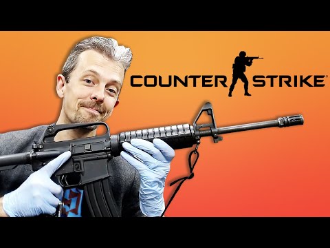 Видео: Эксперт по огнестрельному оружию отреагировал на оружие из серии Counter-Strike