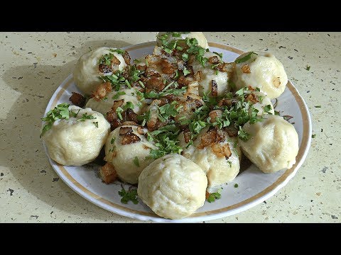 Видео: Кнедлики с мясом / Dumplings with meat