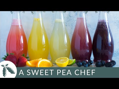 Видео: Как приготовить домашнюю газировку + 5 простых рецептов газировки без кофеина | Шеф-повар из души...