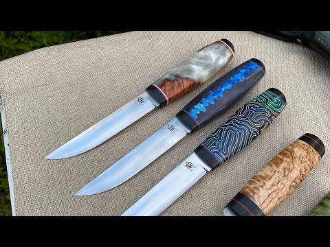Видео: Ножи которые набирают популярность! Выставка-продажа от мастерской Град Горький!