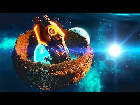 Видео: 32 000 дронов спасают человечество в рое дронов