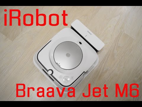 Видео: iRobot Braava Jet m6 обзор. Braava Jet m6 и робот-пылесос iRobot Roomba s9+ лучший робот для уборки