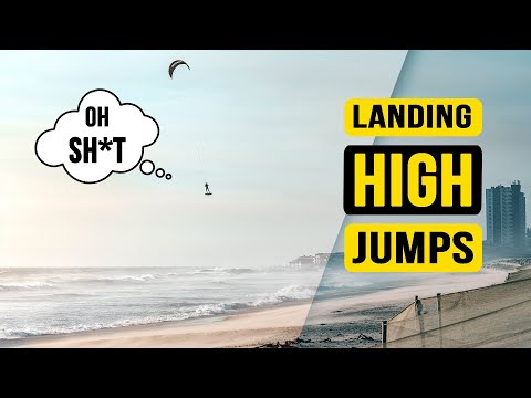 Видео: 3 способа приземляться после ВЫСОКИХ прыжков // Мастер-класс по кайтбордингу в ЮАР