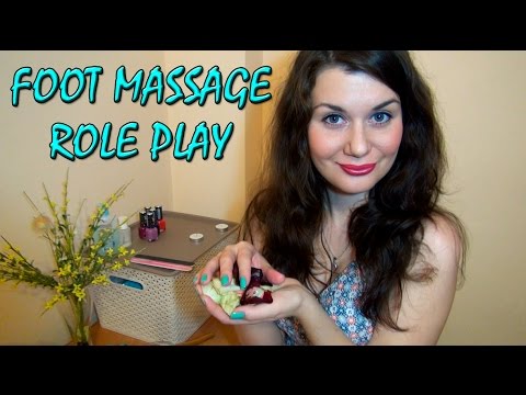 Видео: Массаж Ног АСМР Видео/ASMR Roleplay Foot Massage Spa
