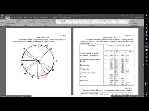 Видео: 2 Определение потерь тепла