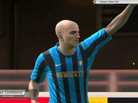 Видео: FIFA manager 09 Inter - Milan с Луишем Фигу
