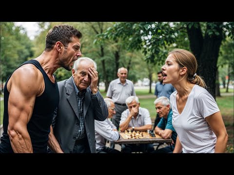 Видео: Наехали на старика… и жёстко поплатились! Его внучка — подполковник спецназа!