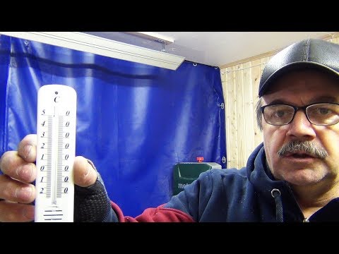 Видео: Штора в гараже. Утепление гаража