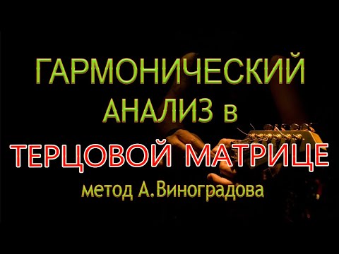 Видео: Гармонический анализ по методу А.Виноградова (единственный в мире) / Прометеев аккорд Скрябина
