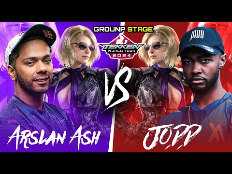 Видео: Арслан Эш (Нина) против Джодда (Нина) — групповой этап — Tekken World Tour 2024