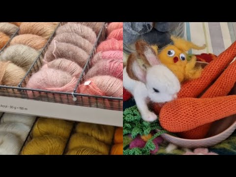 Видео: Прогулка по магазину пряжи в Германии | Покупка пряжи | Цветотерапия ❤️