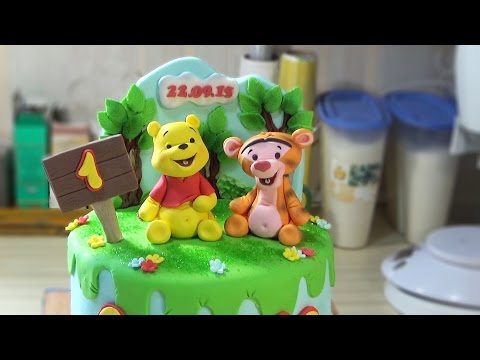Видео: Торт с задним планом(фоном) / The cake with the background - Я - ТОРТодел!