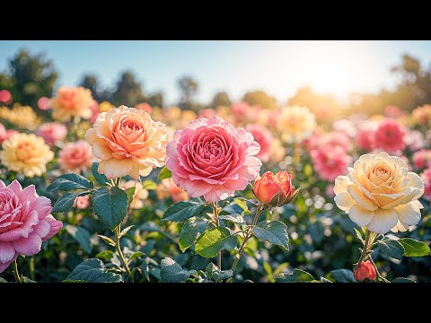 Видео: Успокаивающие звуки природы и аромат цветов🌺музыка восстанавливает внутренний баланс