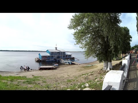 Видео: г. Вольск. Прогулка по набережной им. Злобина и по центру города Вольска 18 июля 2020 г.