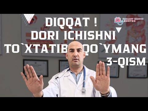 Видео: Dori ichishni toʻhtatib qoʻymang!... Дори ичишни тухтатиб куйманг!..