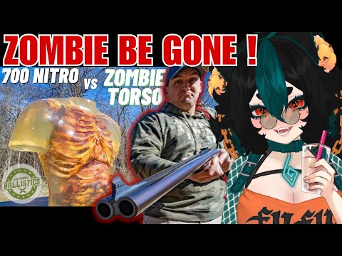 Видео: ЗОМБИ-ТОРС ПРОТИВ САМОГО БОЛЬШОГО В МИРЕ СЛОНОВОГО РУЖЬЯ | Реакция Kentucky Ballistics