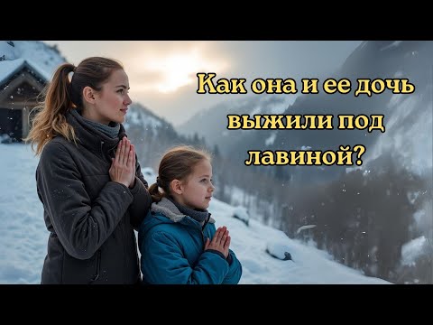 Видео: Как она и ее дочь выжили под лавиной?