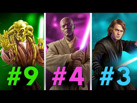 Видео: Самые СИЛЬНЫЕ ДЖЕДАИ в Каноне Звёздных Войн [РЕЙТИНГ]