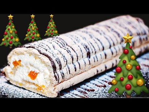 Видео: Без ГЛЮТЕНА!!! Изысканный Меренговый Рулет Будапешт Быстрый и Нежный