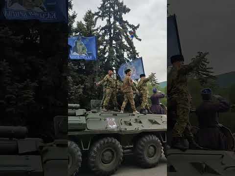 Видео: Парад Победы в Пятигорске 9 мая 2024 года