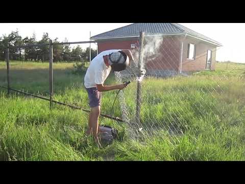 Видео: ▲ Рабица. Бутырский способ крепления.