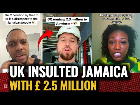 Видео: Ямайка построила Британию. Так почему же они отправили только 2,5 миллиона фунтов стерлингов посл...