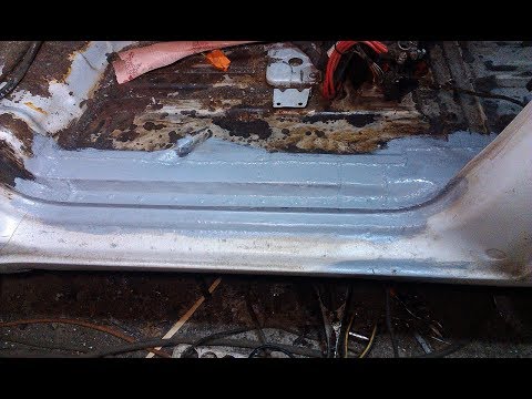 Видео: Кузовной ремонт Mercedes Vito 638. Восстановление левой стороны.