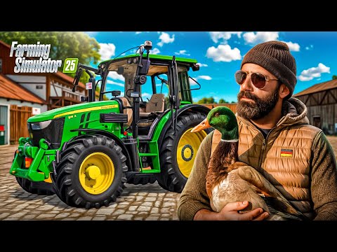 Видео: Я ПРОВЁЛ 1 ГОД В ГЕРМАНИИ, ЧТОБЫ ВОССТАНОВИТЬ ФЕРМУ ДЕДА - FARMING SIMULATOR 25