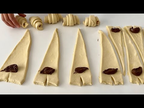 Видео: Это совершенно новый суперлегкий метод. Очень немногие знают, как готовить круассаны таким образом.